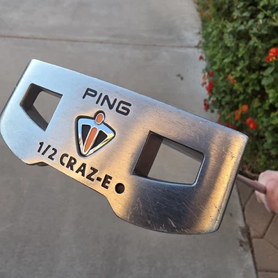 Ping 1/2 CRAZ-E I-Series Putter RH Center Shafted 35" Inch W/Headcover - Image 1 of 4