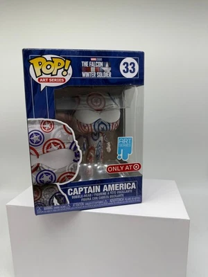 Funko POP! Serie de arte - Capitán América #33 Marvel Winter Soldier Foto 1 de 4