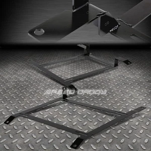 FOR NISSAN 350Z Z33 FAIRLADY LOW MOUNT RACING BUCKET SEAT TENSILE STEEL BRACKET - Picture 1 of 5