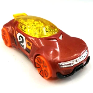 Hot Wheels 2004 High Voltage Diecast Car Red Orange Five Spoke Wheels (R4-29) - Picture 1 of 9