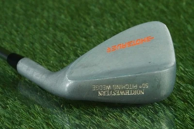 NORTHWESTERN SHOT SAVER 50° PITCHING WEDGE TOUR SELECT STEEL STIFF RH ~ VINTAGE! - Image 1 of 4