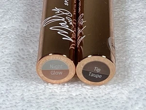 2 Mally XO Evercolor Split Shadow Stick 0.03 oz Night Glow & Tip Taupe - Picture 1 of 24