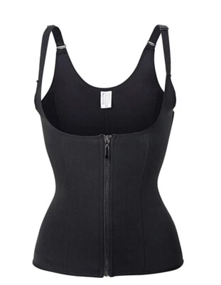 Entrenador de cintura de neopreno 3 ganchos + cremallera adelgazante modelador corporal artículo 1127 Foto 1 de 3