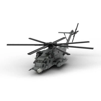MOC-134252 Sikorsky Mh-53 Pave Low Rescue Helicopter 2023 Pieces Building Kit - Image 1 of 4