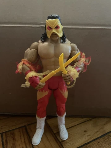 WWE Jakks Classic Superstars Figure Brutus The Barber Beefcake w Mask Wrestling Cover