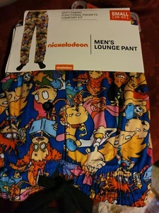MENS LOUNGE SLEEP PANT TV SERIES SESAME STREET COOKIE MENS Sz S LAST ONE! - Picture 1 of 7