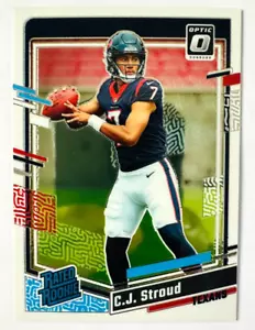 2023 Donruss Optic C.J. Stroud RC #244 Base Texans Rated Rookie! - Picture 1 of 3