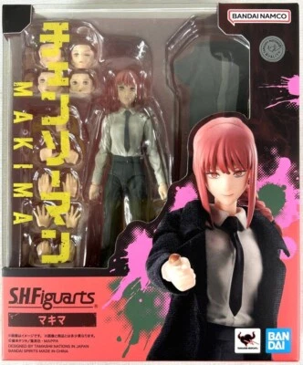NUEVO Figura de acción Bandai S.H.Figuarts Makima Chainsaw Man 140 mm Japón Foto 1 de 4