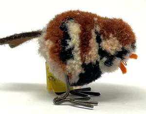 Steiff Bommel Mini Küken 6505,5 Knopf 1976 Ostern Knopf & Flagge Wolle 1,5" - Bild 1 von 5