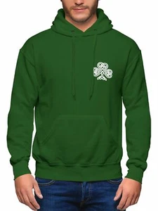 Ireland Rugby Hoodie Men Embroidered Badge Six World Nations Cup Hooded Irish - Picture 1 of 13