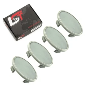 4X Capuchon De Moyeu Couvercle Cache De Jante Gris Ø 66Mm Pour AUDI Q2 Q3 Q5 Q7 - Bild 1 von 5