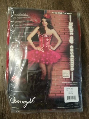 Disfraz de Halloween WWP adulto demasiado caliente para ti talla S Foto 1 de 4