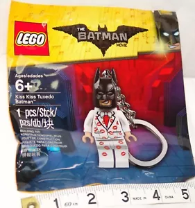 LEGO PELÍCULA BATMAN KISS ESMOQUIN BATMAN LLAVERO Polybag 5004928 NUEVO Minifigura - Imagen 1 de 5