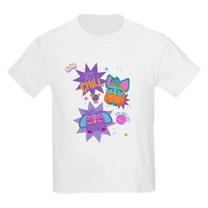 CafePress Furby Let's Chill Kids T Shirt Kids Light T-Shirt (1220114102) - Picture 1 of 14