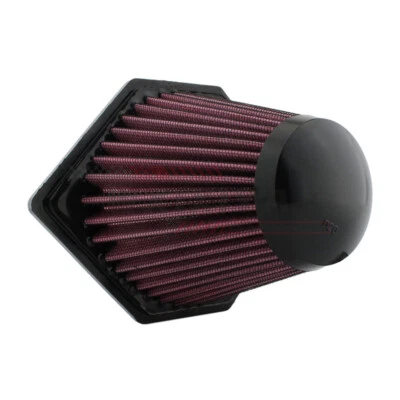 Motorcycle Air Cleaner Filter Intake for BMW K1200S 2005-2008 K1300S 2009-16 Red - Image 1 of 4