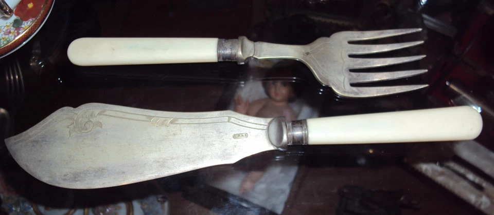 antico e p n s servizio pesce 900 - Immagine 1 di 1