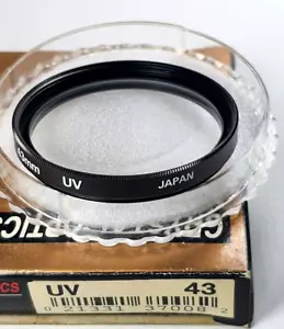 43mm UV Lens Glass Protection Filter Guard Safety Protector 43UV 43 mm E43 Japan - Picture 1 of 5