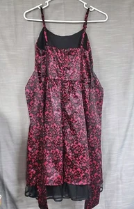 Fashion Bug Satin Dress Girls Purple Knee Length Dress Size 6 - Picture 1 of 5