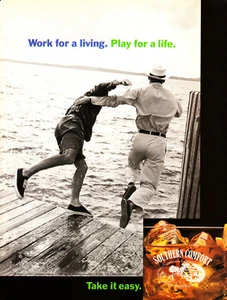 ANUNCIO DE LICOR SOUTHERN COMFORT #24 RARO 1995 AGOTADO VINTAGE - Imagen 1 de 2