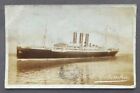 1905 RPPC of SS Columbia - North Atlantic Anchor Line Passenger &amp; Cargo Ship