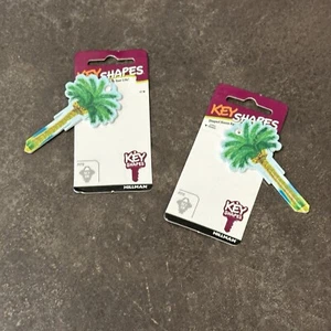2 piezas Hillman Key Shapes Blanks 86928 PALM TREE SC168 Tropical/Florida - Imagen 1 de 4