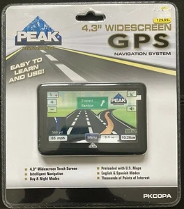 Máximo rendimiento 4.3 pulgadas GPS (modelo PKC0PA) nuevo - Imagen 1 de 2