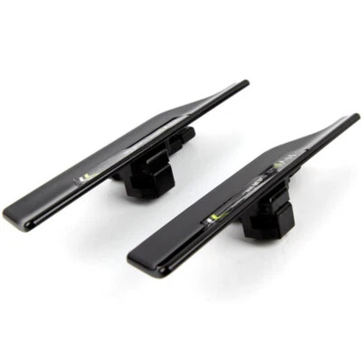 Car Accessories Wiper Stand Windshield Wiper Blade Protector Spoiler Black Pair - Image 1 of 4