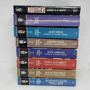 Wild Cards Books 1-7 + Nightflyers George R. R. Martin Paperback Bundle - Bild 1 von 8