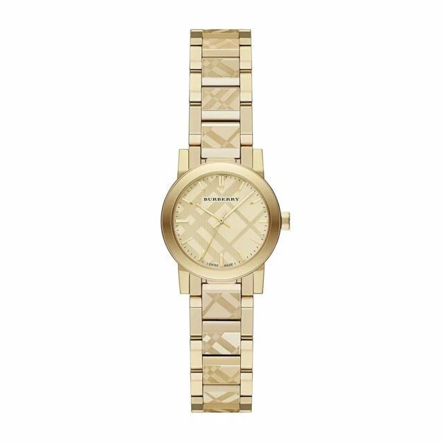 Burberry BU9234 The City Women's Stainless Steel Watch - Yellow Gold