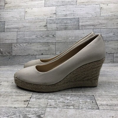 J. Alpargatas Crew Seville em lona bronzeada tamanho 7,5 - Imagem 1 de 4