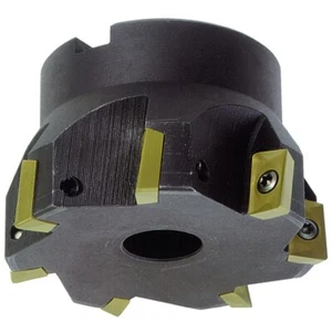 Tmx 2" x 5FLT APKT 1604 90° Cortador de fresado facial CNC indexable con insertos de 10 piezas - Imagen 1 de 2