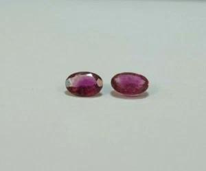 turmalina rosa facetada en forma ovalada - Imagen 1 de 1