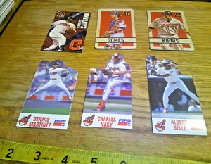 6 imanes de refrigerador Cleveland Indians #G - Imagen 1 de 3