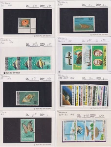 E0850: Lote de estampillas Better Tanzania; CV $67 - Imagen 1 de 2