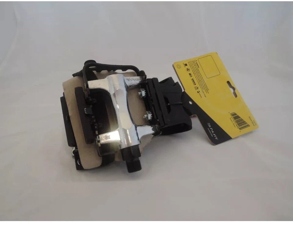 Sunlite Low Profile Alloy ATB Pedals w/ Toe Clips - Brand New - Image 1 of 1