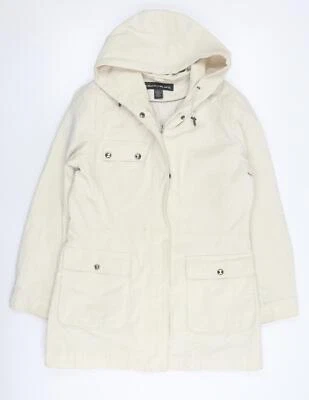 Kristen Blake Women's Ivory Parka Coat, M - Autumn/Winter - Image 1 of 4