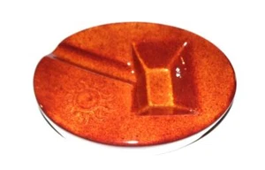CENICERO DE CIGARROS SUNBURST 1,4 LB DE COLECCIÓN CERÁMICA CLÁSICO MOTIVO SUROESTE/ISLA - Imagen 1 de 6