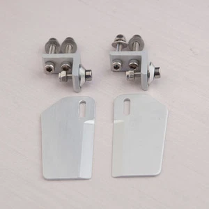 1Pair CNC Aluminum Turn Fin 30x55mm 30x47mm Left and Right for RC Boat Marine - Picture 1 of 3