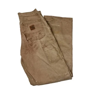 Pantalones de mezclilla Carhartt para hombre color tostado W30 L32 - Imagen 1 de 7