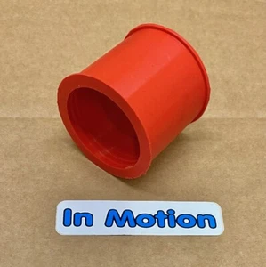 Beta Evo Vergaser zu Airbox Krümmer Gummi rot - Bild 1 von 2