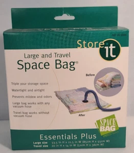 Travel Space Bags * 2er Set - 33,5x21,5 (1) & 20x14 (1) * Store It * Neu im Karton - Bild 1 von 6