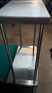 Edelstahlregal, Küchenregal, Überregal, Edelstahl, Metall, - Bild 1 von 7