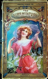 The Burr McIntosh Monthly Magazine Christmas 1908 Billie Burke Augusta Doria  - Bild 1 von 2