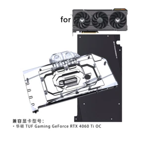 Granzon GPU Wasserblock für ASUS GeForce RTX 4060 Ti TUF GAMING OC - Bild 1 von 9