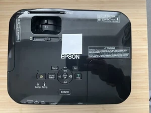 EPSON POWERLITE X12 H429A 3LCD 2800 LUMEN PROJECTOR w/ Bag - ONLY 183 hours! - Picture 1 of 8
