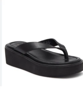 Stuart Weirzman makellose Plateau-Flip-Flop-Sandale 37 6,5 275 $ - Bild 1 von 5