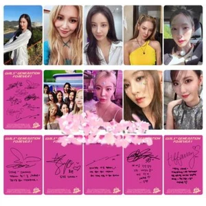 Kpop Girls' Generation FOREVER 1 Album Photocard Fanmade Autograph Photo Cards - Picture 1 of 8