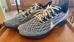 Size 11 NIKE ZOOM PEGASUS CUSTOM NEW ORLEANS SAINTS DEAD STOCK 100% NEW, NO BOX - Picture 1 of 8
