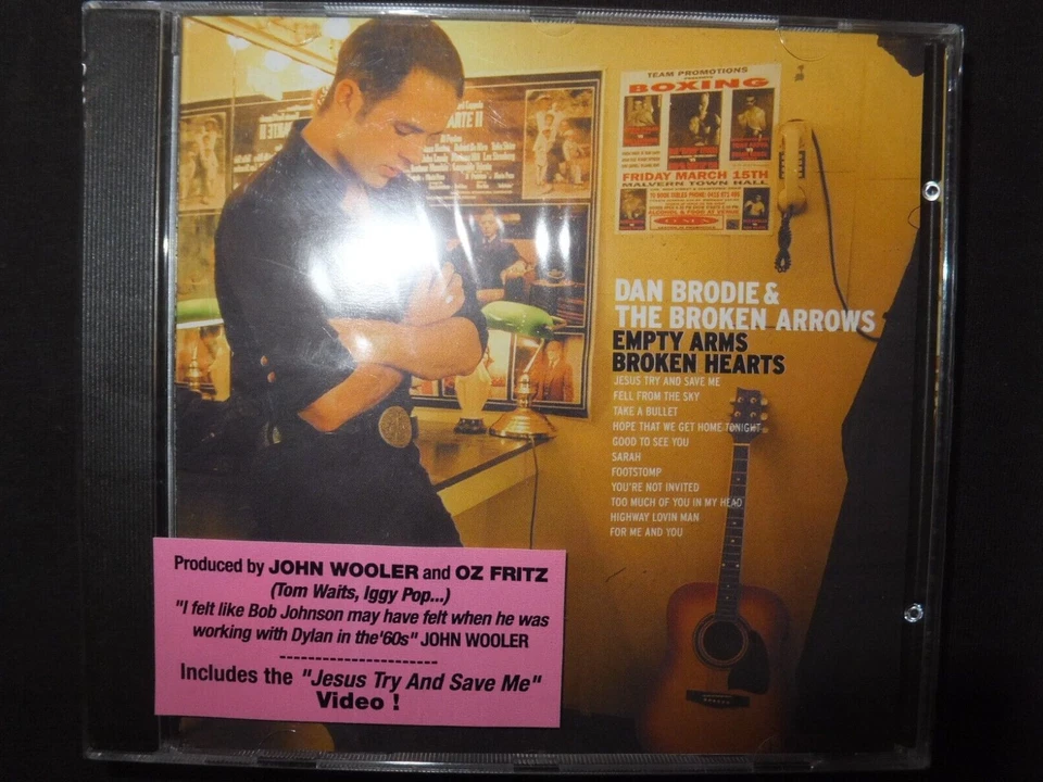 CD DAN BRODIE & THE BROKEN ARROWS / EMPTY ARMS BROKEN HEARTS / NEUF SOUS BLISTER - Photo 1/1