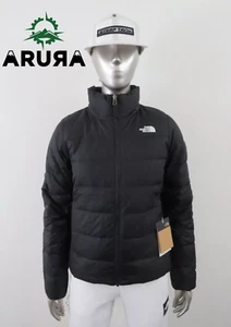 Womens The North Face Minoqua (Flare 2) Puffer Insulated 550-Down Jacket Black - Picture 1 of 13